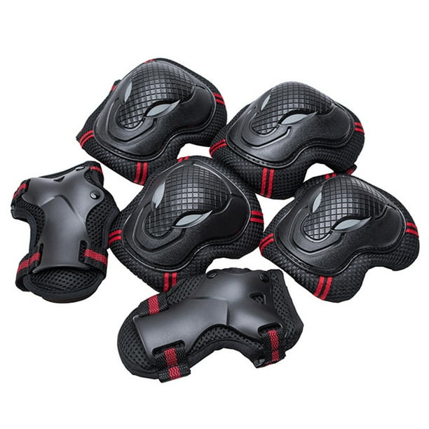 Protective Gear Kids Knee Pads Elbow Pads Set,for Biking Roller Skating Cycling 6 Pcs Set,Skateboard Set,